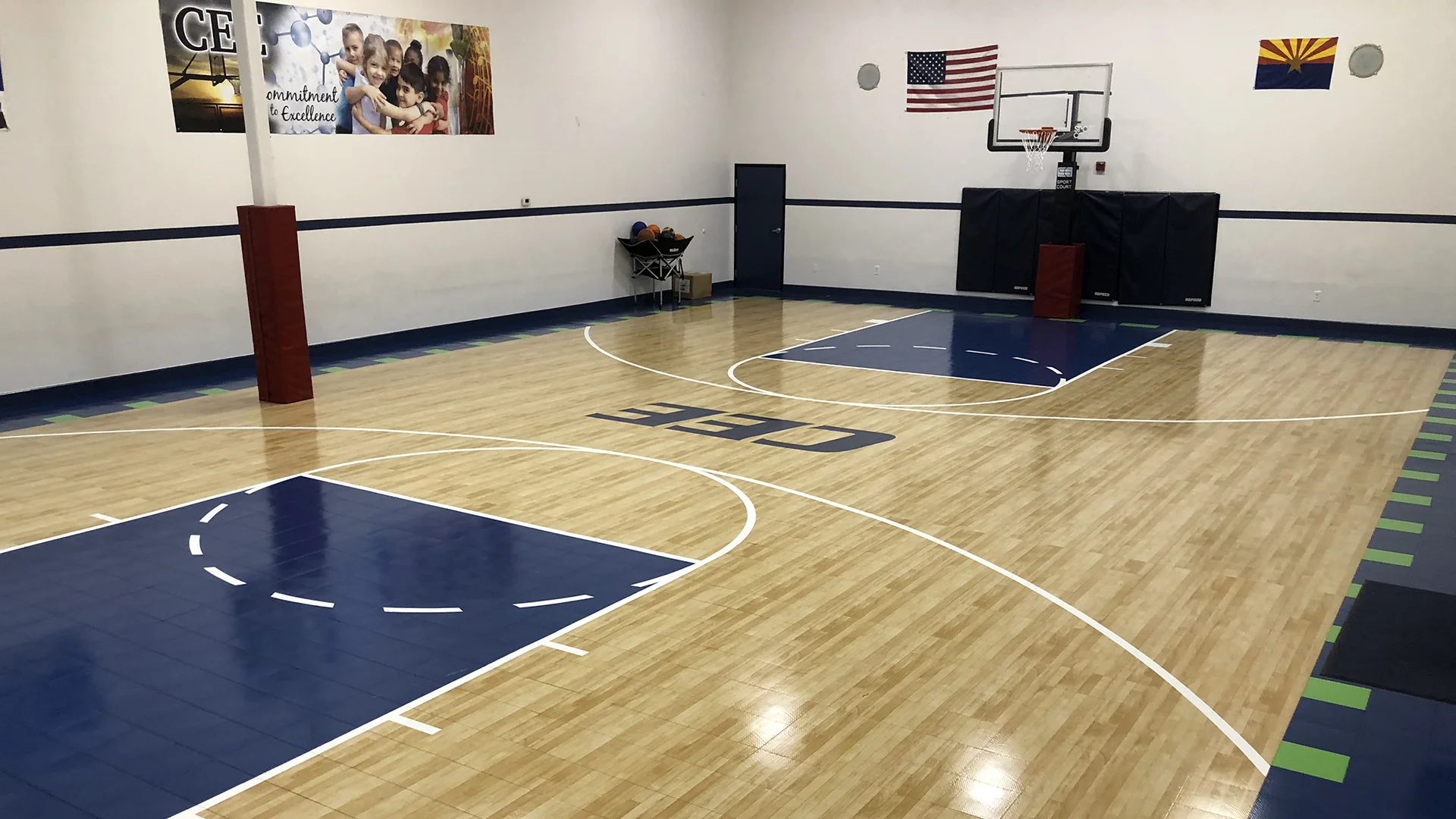 Indoor basketball