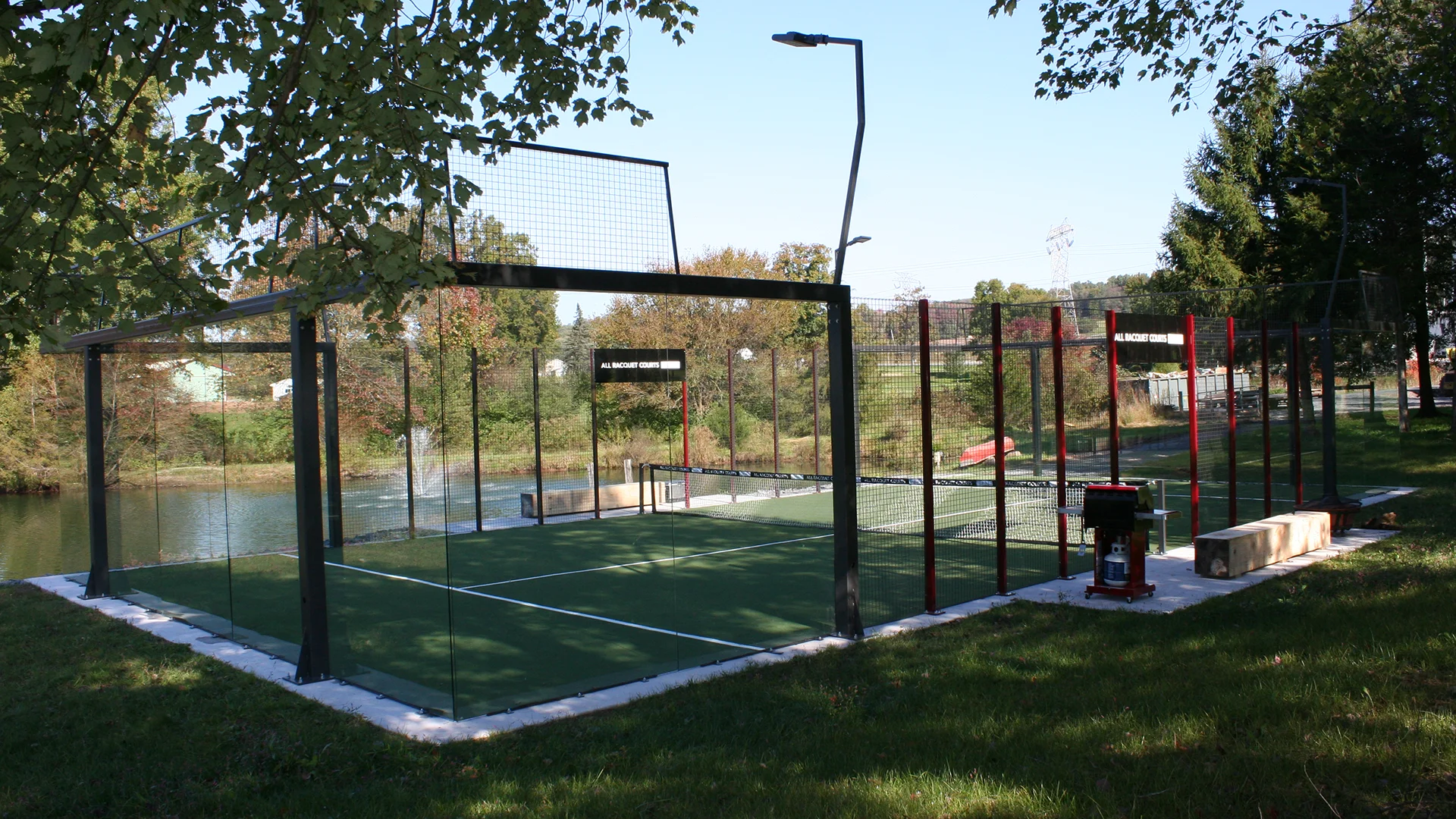 outdoor residential Padel court